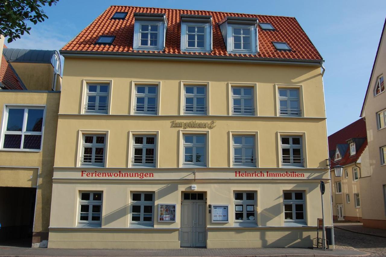 Zum Goldenen Anker Apart otel Stralsund Dış mekan fotoğraf